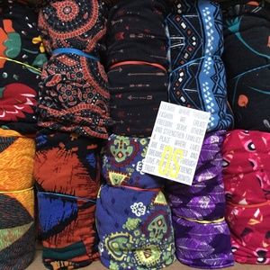 Ten Pair LulaRoe Assorted Leggings - OS- NEW